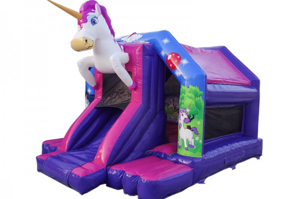 Unicorn Front Slide Bouncer