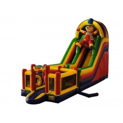 Aufblasbare Multiplayer Clownrutsche Aufblasbare Multiplayer Clownrutsche