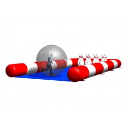 Aufblasbares Riesen Bowling Spiel Aufblasbares Riesen Bowling Spiel