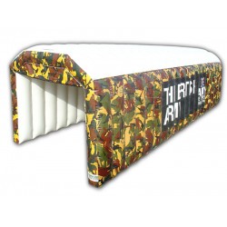 Aufblasbare Gebäude Paintball Strecken