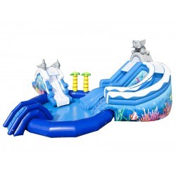 Wasserpark Delphin Und Elefant Wasserpark Delphin Und Elefant