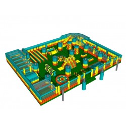 Indoor Aufblasbare Welt Indoor Aufblasbare Welt