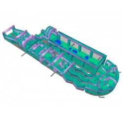 Weltgrößter Aufblasbarer Hindernisparcours Weltgrößter Aufblasbarer Hindernisparcours