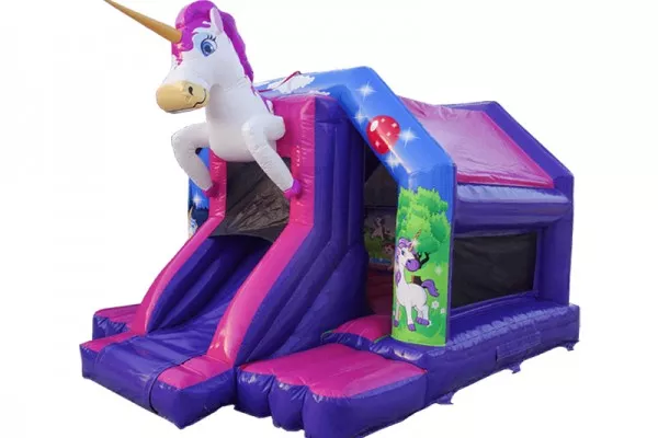 Unicorn Front Slide Bouncer