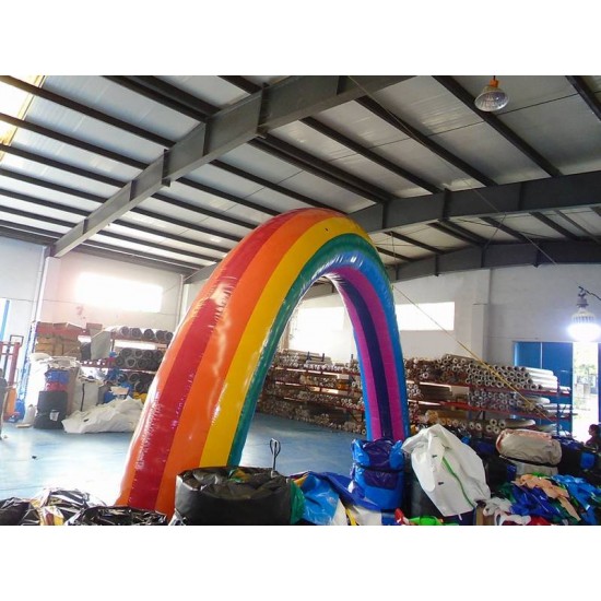 Aufblasbarer Regenbogenbogen Aufblasbarer Regenbogenbogen