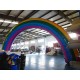 Aufblasbarer Regenbogenbogen Aufblasbarer Regenbogenbogen