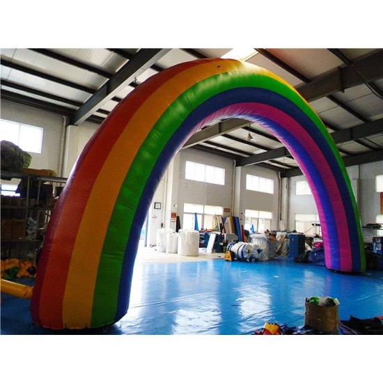 Aufblasbarer Regenbogenbogen Aufblasbarer Regenbogenbogen