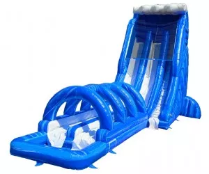 Aufblasbare Wasserrutschen