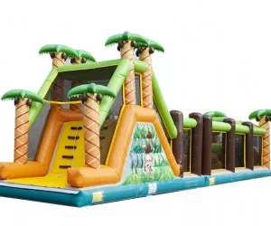 Aufblasbarer Hindernisparcours